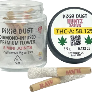 Pixie Pre-Roll 3.5gm Mini Joints - Runtz Sativa